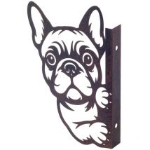 Hunde-wanddeko, Metalldeko Im Ethno-stil, Dekofigur Für Zuhause Und Büro, Originelles Geschenk