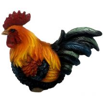 Rustikale Hahn-dekofigur Im Landhausstil, Ideal Für Die Inneneinrichtung, Originelles Geschenk, Einzigartiges Detail