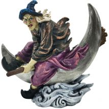 Signes Grimalt - Figurine de Sorcière Fantaisie Ethnique en Résine, Décoration Magique pour Collectionneurs et Amateurs Occultes
