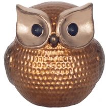 Signes Grimalt - Figurine décorative de hibou en résine, accessoire de style naturel pour la maison, cadeau parfait pour les amoureux de la nature