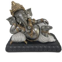 Signes Grimalt Figure Ganesh Buddas Silber Buddha - 15x18x10 cm