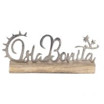 Signes Grimalt - Figure Figures Adorno Mesa Isla Bonita plusieurs argent 6x29x11cm 29508