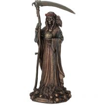 Signes Grimalt - Figure sainte mort en bronze Figure mythologique d'or - 28x13x11cm