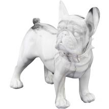 Signes Grimalt - Figure di figura del cane Bulldog Figher Animal Animal Blanco 10x23x19cm 25274