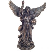 Zen Et Ethnique - Signes Grimalt Figure di figura in bronzo Jofiel Bronze Grey 15x23x34cm 3143