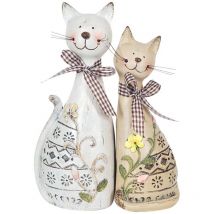 Signes Grimalt - Figures de figure animale Pareja Cats Set 2 unités Animaux multicolores 7x8x20cm 16400