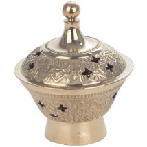 Signes Grimalt Geschenkabschnitt Natura Golden Begleiter Goldöl Brennen 9x9x10cm 28419