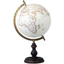 Signes Grimalt - Globe World Decoration World Globo Globos Mundo Blanco 20x22x36cm 13092