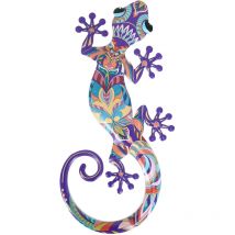 Signes Grimalt - Jardin des Lézards Figurine Lézard Lilas - 24x12x1cm