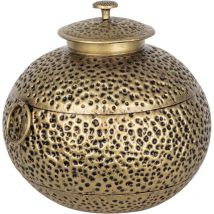 Signes Grimalt - Grand vase doré ethnique pour la décoration de la maison