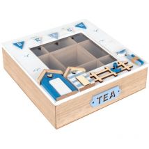 Küchenbox Tee Marino Te Blanco Organizer 24x24x8cm 29868 - Signes Grimalt