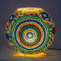 Moderne mehrfarbige Kristalllampe für die Innendekoration, elegante und funktionale Beleuchtung für das Zuhause