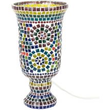 Signes Grimalt Lampe de bureau de meubles Lampes marocaines lampes multicolores 34x18x18cm 28048