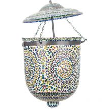 Signes Grimalt - Lampe à toit de meubles Lampes marocaines lampes multicolores 28x28x50cm 26335