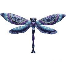 Signes Grimalt - Libelula Jardin Figurine Animal Bleu - 19x31x1cm