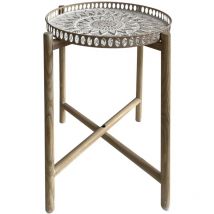 Signes Grimalt - Grande table d'appoint de style marocain pour salon et chambre