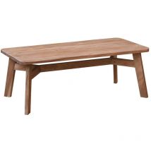 Table d'appoint moderne 120x60cm pour salle à manger, bureau ou salon, meubles en bois d'acacia, design bohème