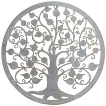 Le Monde Des Animaux - Signes Grimalt Metall -Ornamentwand auftragen Wand Applices Grey Metal 1x50x50cm 23663 auftragen