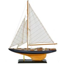 Voilier en bois pour décoration et cadeau