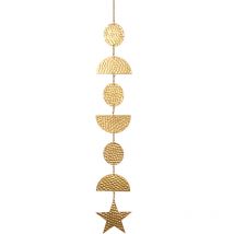 Signes Grimalt - Movil Moon Phase Beige Pendentifs 74x10x1cm - Design unique et polyvalent