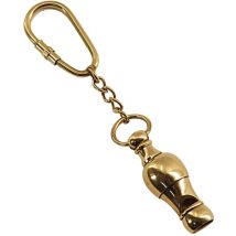 Décoration de la figure marine Keychain Golden Nautical Pito 2x2x12cm 1707 - Signes Grimalt