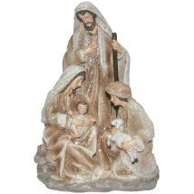 Signes Grimalt - Crèche de Noël décorative en résine 23,5x11x17cm