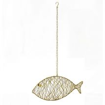 Signes Grimalt - Pendant Pendant Pendant Pendentif en métal beige - 18x50x8cm