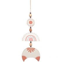 Signes Grimalt - Pendentif en Bois Pendentifs Blancs 58x18x1cm