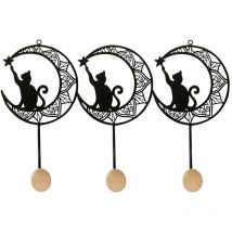 Signes Grimalt - Cintre chat avec 3 boutons décoratifs pour suspendre vêtements et accessoires dans la maison