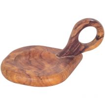 Bougeoir olive - Décoration de la maison - Bougie en bois - Aromathérapie