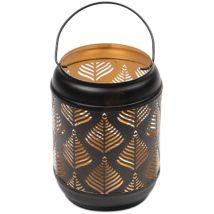 Petit bougeoir doré contemporain pour la décoration de la maison