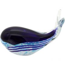 Signes Grimalt - Presse-papier Baleine Presse-papier en cristal Décoration élégante pour la maison et le bureau