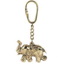 Seehunde Dekoration Goldener Nautischer Schlüsselbund 5x10x1cm 15842 - Signes Grimalt
