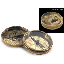 Signes Grimalt - Seehunde Dekoration Gold Nautical Titanic Comps 9x9x2cm 83577