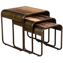 Signes Grimalt - Table du centre de meubles 3 u Set Set Furniture Auxiliary 50x50x50cm 26718