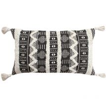 Signes Grimalt - Textile à la maison Cojín Coussins de coussin et routes noires 10x36x61cm 28333