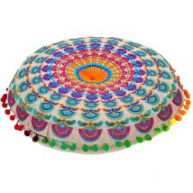 Signes Grimalt Textile à la maison Cojín Coussins de coussin et routes bleues 40x40x8cm 29925