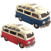Van 2 u Véhicules Modelisme Véhicules terrestres multicolores - 9x17x7cm - Signes Grimalt