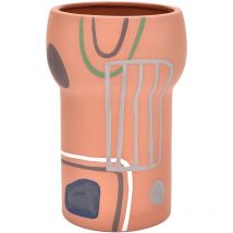 Signes Grimalt - Vase de décoration Vases décoratifs et support brun 12x12x18cm 29960