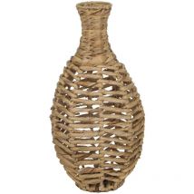 Signes Grimalt - Vase de décoration Vase décoratif paniers marron 22x22x44cm 27160