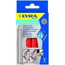 Lyra Signierkreide Sechseckig Nr.795 Blau Á 12 Stück