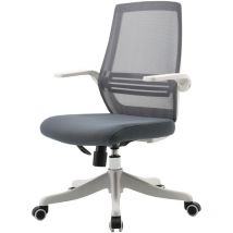 HHG - sihoo poltrona ufficio ergonomica traspirante supporto lombare braccioli regolabili grigio - grey