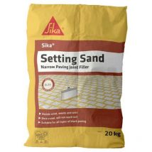 Everbuild Sika Setting Sand Buff 20kg EVBSANDBF20