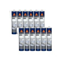 Sika - Flex 291i - Weiß - 12er-set Bootsmastixkleber - 300ml