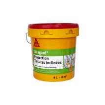 Sika - gard Protection Pintura protectora de techos inclinados - Gris - 4L