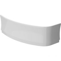 Siko - Delantal acrílico para bañera Laguna Luiza de 150 cm, lado izquierdo, blanco (LUP1500L)