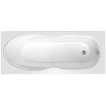 Siko Laguna Mahe Bañera rectangular 160x70 cm, acrílico, izquierda y derecha, Blanco (MH1600NEW)