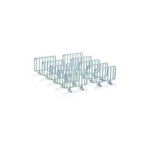 siku Sieper siku 2464, 10 Barriers, 1:32, Metal, Silver, Multifunction (2464)