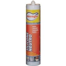 Mungo – Silicone neutro grigio 310 ml – Elevata elasticità, adesione e resistenza a temperature estreme