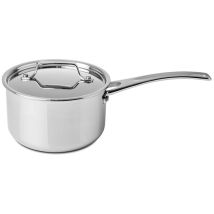 Casserole haute 18 cm Supreme Prof – Acier inoxydable poli – Gris – Compatible lave-vaisselle